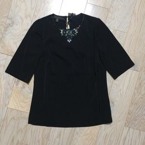 Ted Baker Jeweled Top
